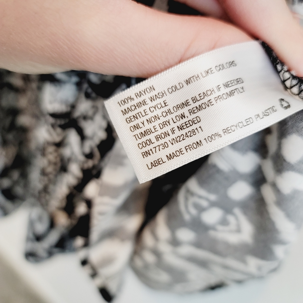 Mossimo Floral Patterned Spaghetti Strap Dress S - image 4